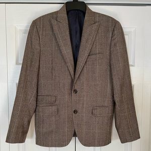 Stafford Signature Men’s Tweed Wool Jacket 38S Slimfit Unisex